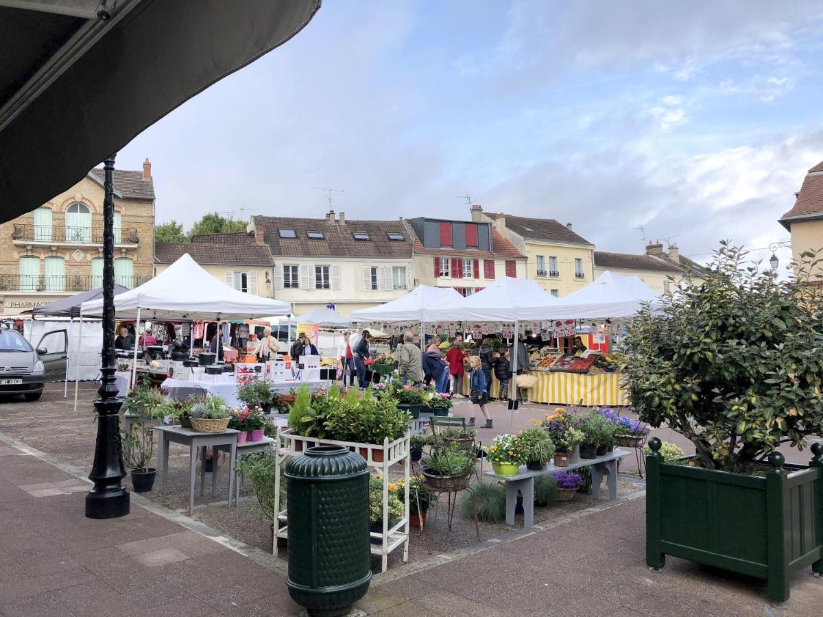 Les Gites Du Clos Saint-Martin Maule Buitenkant foto